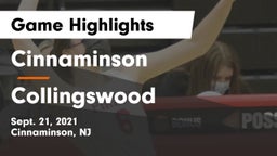 Cinnaminson  vs Collingswood  Game Highlights - Sept. 21, 2021