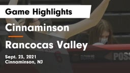 Cinnaminson  vs Rancocas Valley  Game Highlights - Sept. 23, 2021