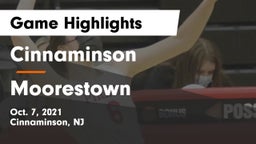 Cinnaminson  vs Moorestown Game Highlights - Oct. 7, 2021