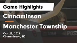 Cinnaminson  vs Manchester Township  Game Highlights - Oct. 28, 2021