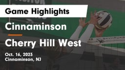 Cinnaminson  vs Cherry Hill West  Game Highlights - Oct. 16, 2023