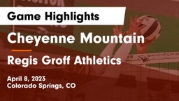 Cheyenne Mountain  vs Regis Groff Athletics Game Highlights - April 8, 2023