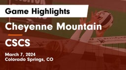 Cheyenne Mountain  vs CSCS Game Highlights - March 7, 2024