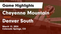Cheyenne Mountain  vs Denver South  Game Highlights - March 12, 2024