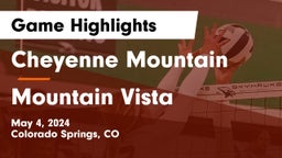 Cheyenne Mountain  vs Mountain Vista  Game Highlights - May 4, 2024