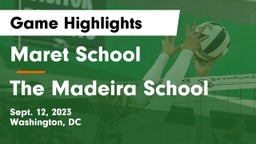 Maret School vs The Madeira School Game Highlights - Sept. 12, 2023