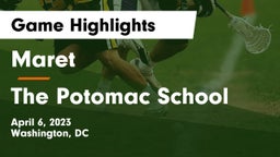 Maret  vs The Potomac School Game Highlights - April 6, 2023