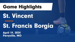 St. Vincent  vs St. Francis Borgia  Game Highlights - April 19, 2024