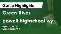 Green River  vs powell highschool wy Game Highlights - April 14, 2023