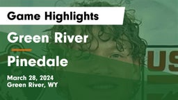 Green River  vs Pinedale  Game Highlights - March 28, 2024