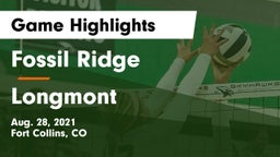 Fossil Ridge  vs Longmont Game Highlights - Aug. 28, 2021