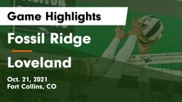 Fossil Ridge  vs Loveland  Game Highlights - Oct. 21, 2021
