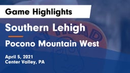 Southern Lehigh  vs Pocono Mountain West  Game Highlights - April 5, 2021