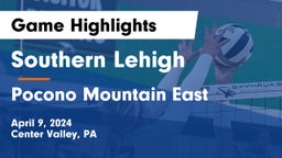 Southern Lehigh  vs Pocono Mountain East  Game Highlights - April 9, 2024