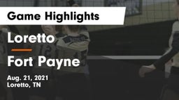 Loretto  vs Fort Payne  Game Highlights - Aug. 21, 2021