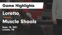 Loretto  vs Muscle Shoals  Game Highlights - Sept. 18, 2021