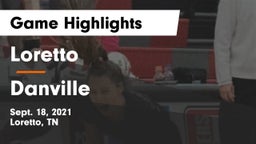 Loretto  vs Danville  Game Highlights - Sept. 18, 2021