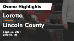 Loretto  vs Lincoln County  Game Highlights - Sept. 30, 2021