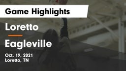 Loretto  vs Eagleville Game Highlights - Oct. 19, 2021