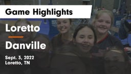 Loretto  vs Danville  Game Highlights - Sept. 3, 2022