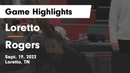 Loretto  vs Rogers  Game Highlights - Sept. 19, 2022