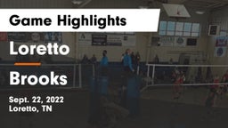 Loretto  vs Brooks  Game Highlights - Sept. 22, 2022
