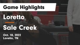Loretto  vs Sale Creek  Game Highlights - Oct. 18, 2022