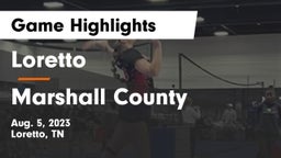Loretto  vs Marshall County Game Highlights - Aug. 5, 2023
