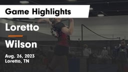 Loretto  vs Wilson  Game Highlights - Aug. 26, 2023