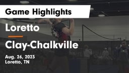 Loretto  vs Clay-Chalkville Game Highlights - Aug. 26, 2023