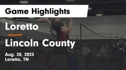 Loretto  vs Lincoln County  Game Highlights - Aug. 28, 2023