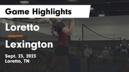 Loretto  vs Lexington  Game Highlights - Sept. 23, 2023