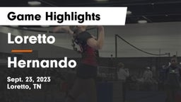 Loretto  vs Hernando  Game Highlights - Sept. 23, 2023