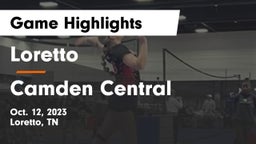 Loretto  vs Camden Central  Game Highlights - Oct. 12, 2023