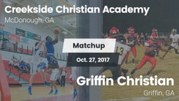 Matchup: Creekside Christian vs. Griffin Christian  2017