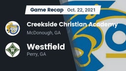 Recap: Creekside Christian Academy vs. Westfield  2021