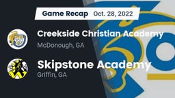 Recap: Creekside Christian Academy vs. Skipstone Academy  2022