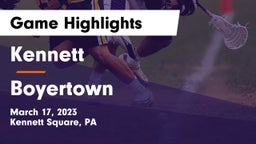 Kennett  vs Boyertown  Game Highlights - March 17, 2023