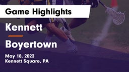 Kennett  vs Boyertown Game Highlights - May 18, 2023