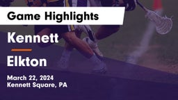 Kennett  vs Elkton  Game Highlights - March 22, 2024