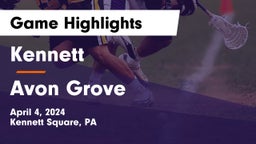 Kennett  vs Avon Grove  Game Highlights - April 4, 2024