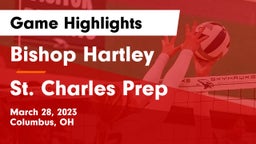 Bishop Hartley  vs St. Charles Prep Game Highlights - March 28, 2023