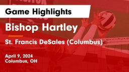 Bishop Hartley  vs St. Francis DeSales  (Columbus) Game Highlights - April 9, 2024