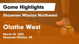 Shawnee Mission Northwest  vs Olathe West   Game Highlights - March 30, 2023