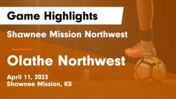 Shawnee Mission Northwest  vs Olathe Northwest  Game Highlights - April 11, 2023