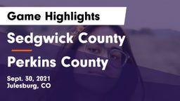 Sedgwick County  vs Perkins County  Game Highlights - Sept. 30, 2021
