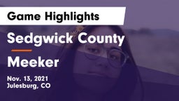 Sedgwick County  vs Meeker  Game Highlights - Nov. 13, 2021
