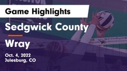 Sedgwick County  vs Wray  Game Highlights - Oct. 4, 2022