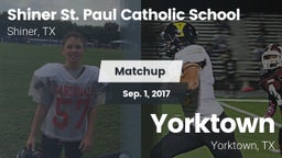 Matchup: St. Paul Catholic vs. Yorktown  2017