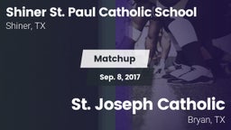 Matchup: St. Paul Catholic vs. St. Joseph Catholic  2017